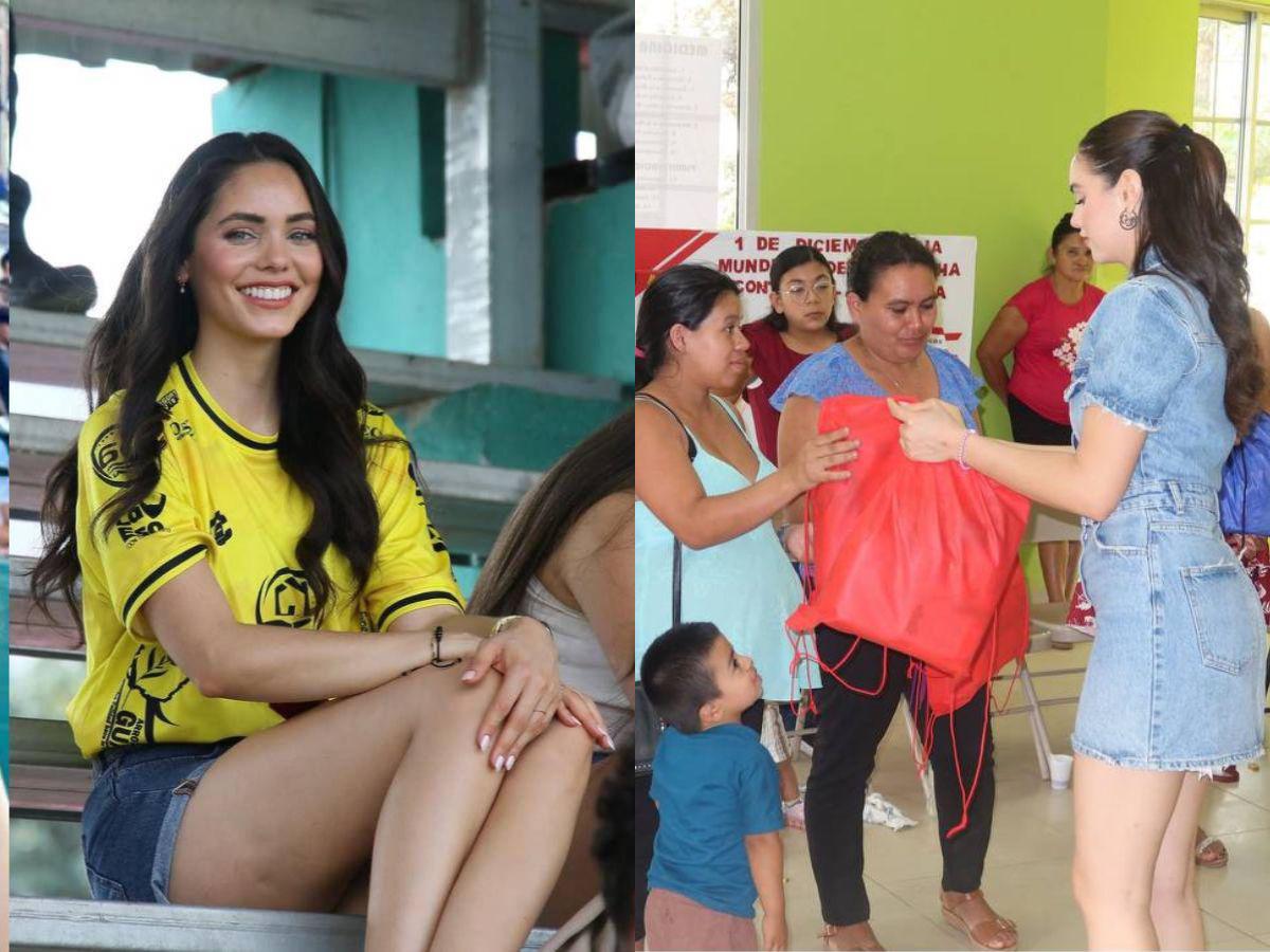 Más que belleza: Haley Amaya, la modelo hondureña que sorprendió a futuras madres en un hospital