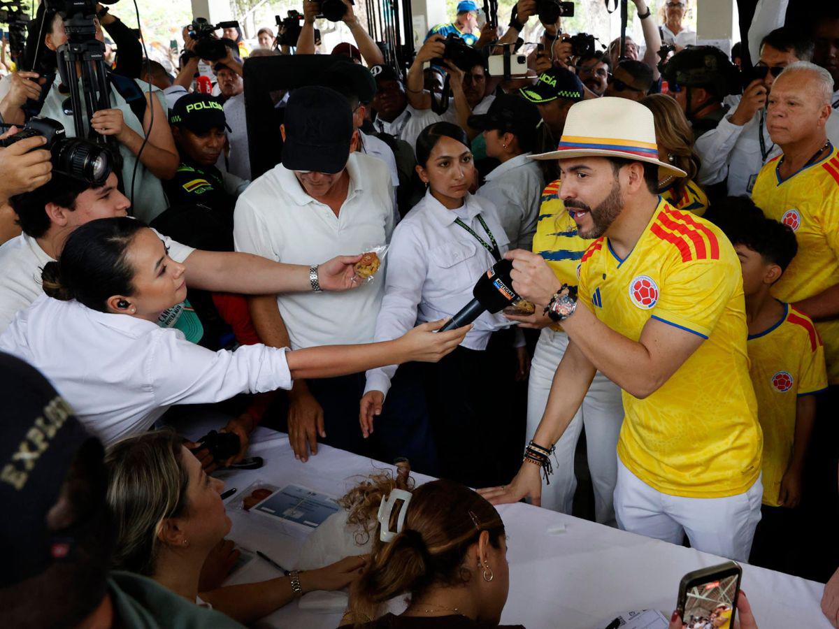 Abelardo de la Espriella vota en Barranquilla y asegura que ganará la presidencia de Colombia