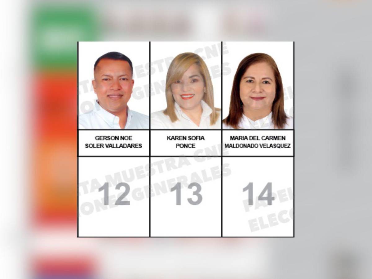 Uno estuvo en tres partidos: los candidatos a diputados por Comayagua
