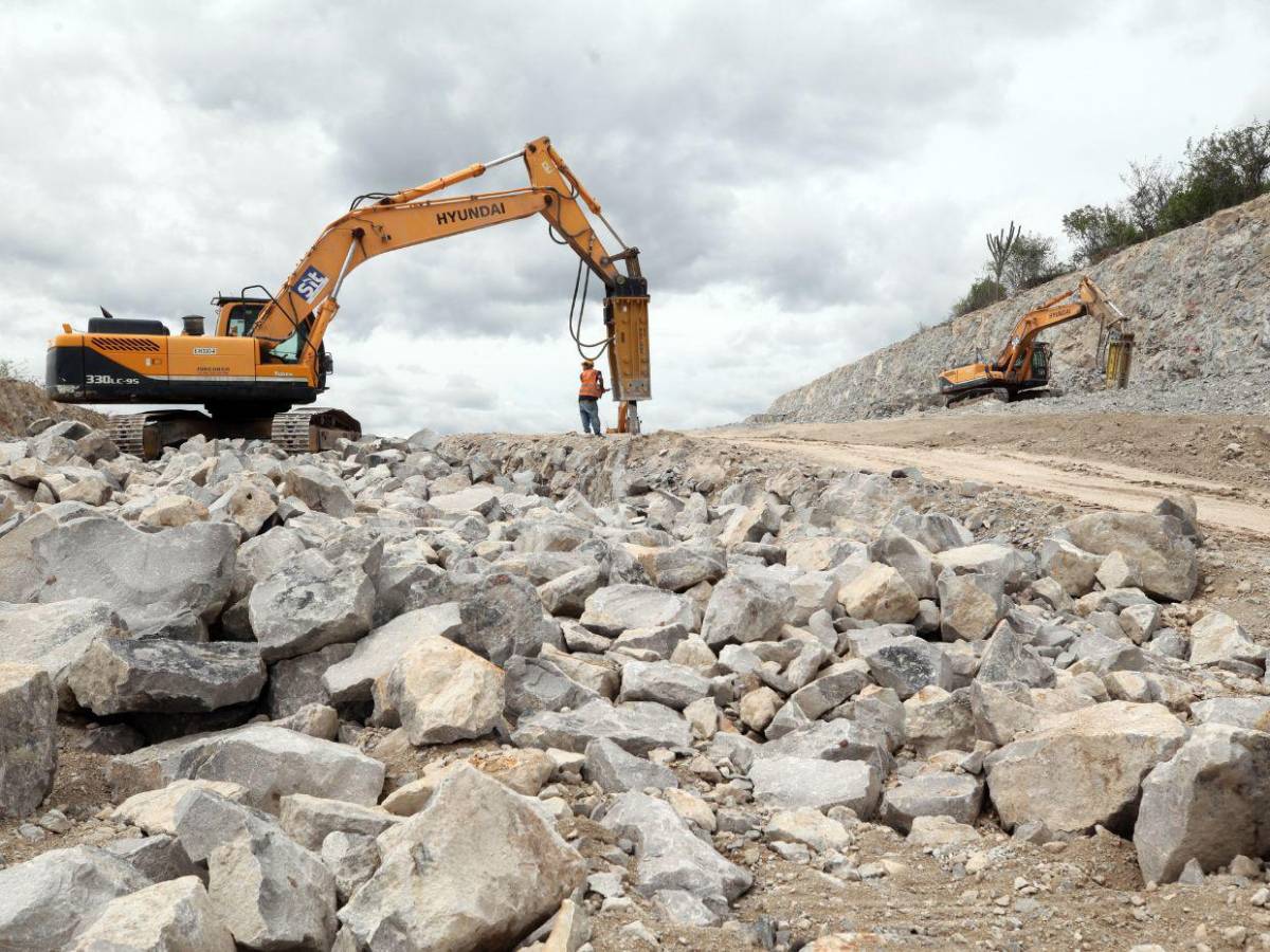 Así avanza el libramiento al sur de Tegucigalpa: obra alcanza un 8% de ejecución