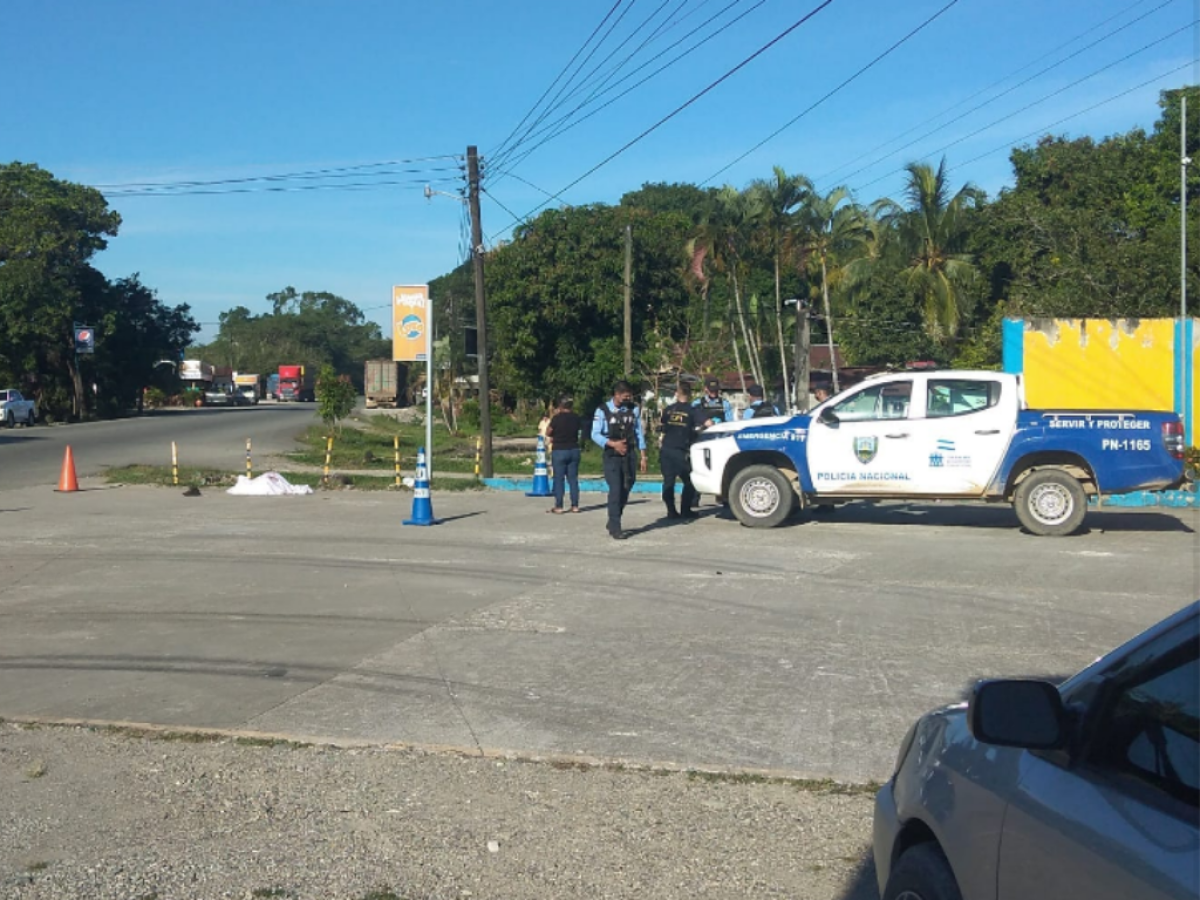 Matan a guardia de gasolinera mientras cumplía su turno en El Porvenir, Atlántida