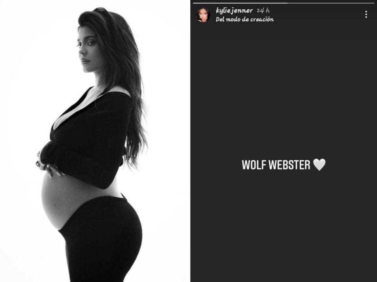 El bebé de Kylie Jenner ha sido llamado Wolf Webster.