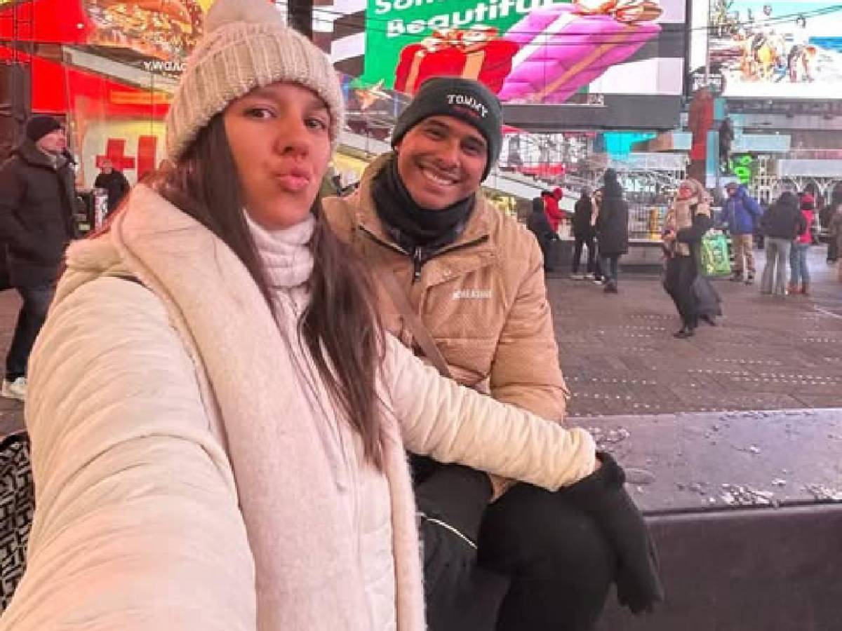 Así es la bella novia del nuevo jugador de Motagua, Diego Ledesma