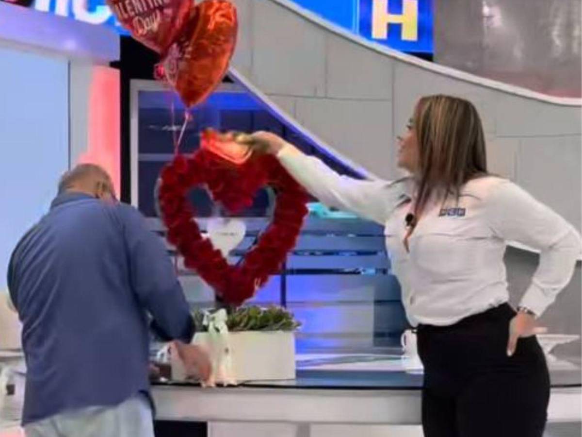Amor, flores y hospital: así vivieron las presentadoras hondureñas el 14 de febrero