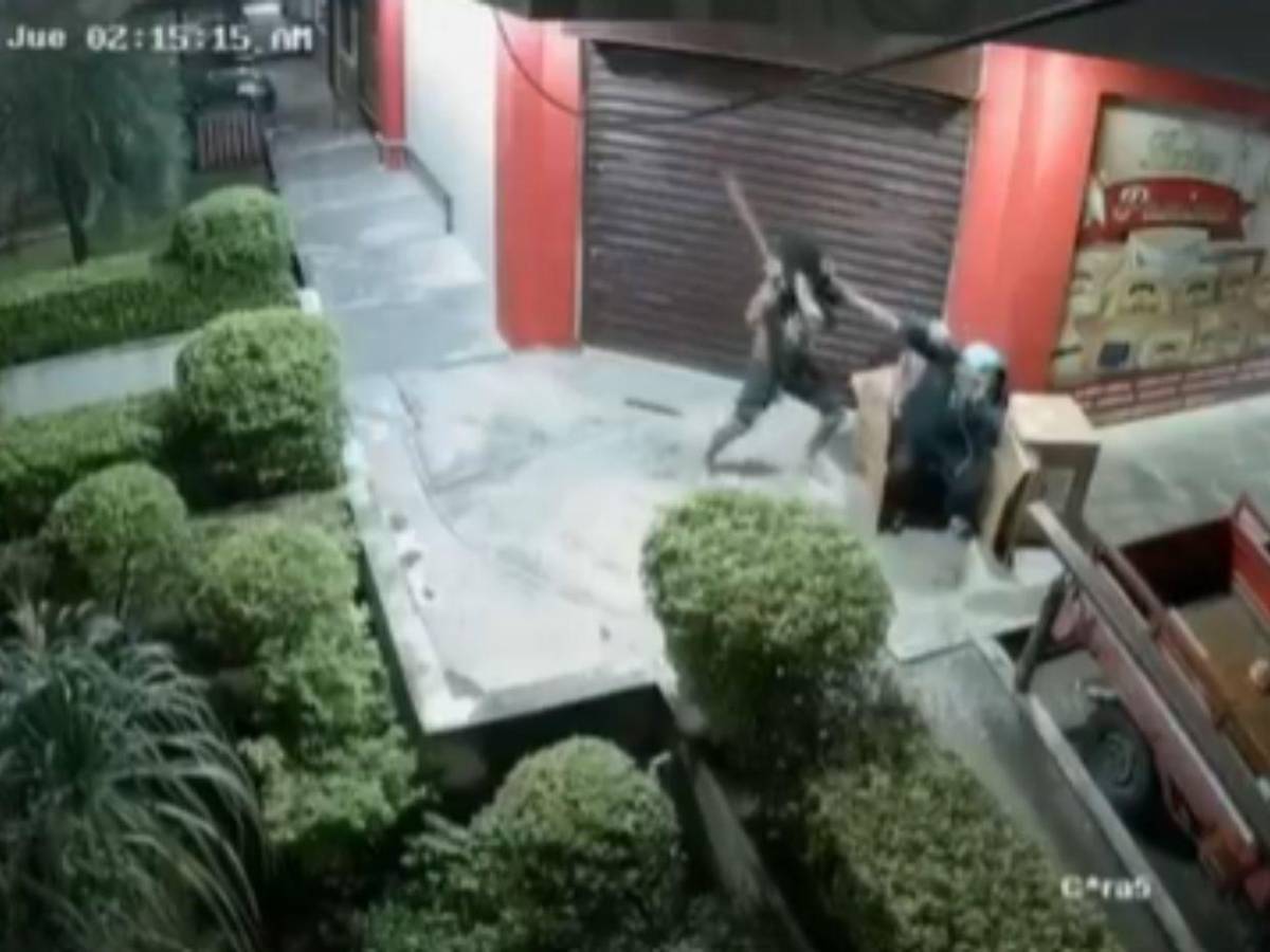 Guardia agredido en asalto en La Ceiba narra lo ocurrido: Él me quería matar