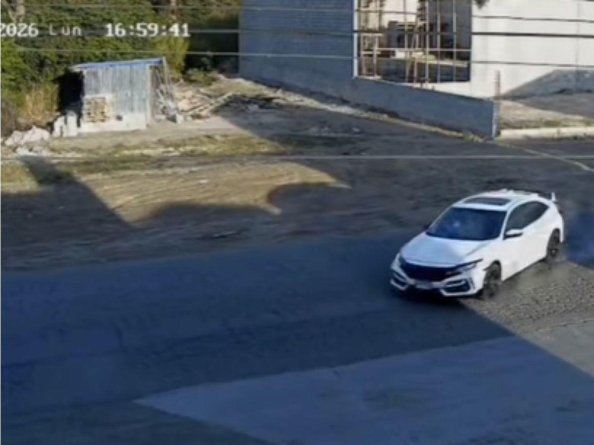 Cámaras de seguridad captan accidente de tránsito de Yahaira Sierra en El Paraíso