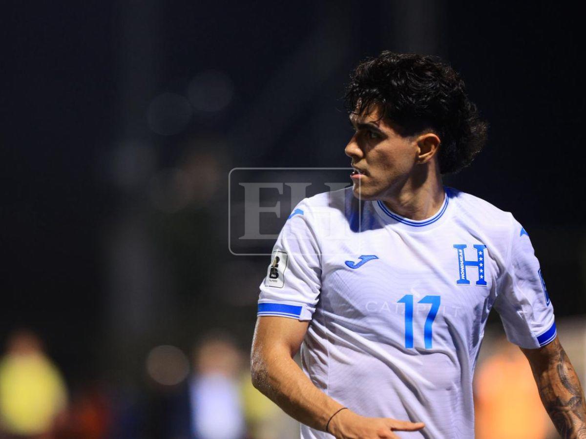 Dejándolo todo en la cancha: las mejores fotos del primer tiempo de Nicaragua vs Honduras