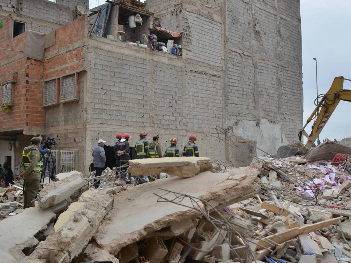 Derrumbe en Marruecos deja 22 muertos, tras irregularidades en construcción