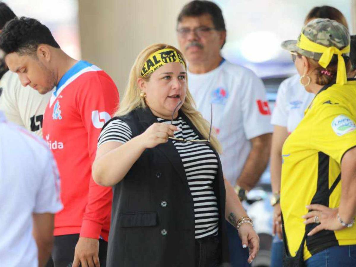 La furia aurinegra llega al Estadio Nacional para la final Olimpia vs Real España