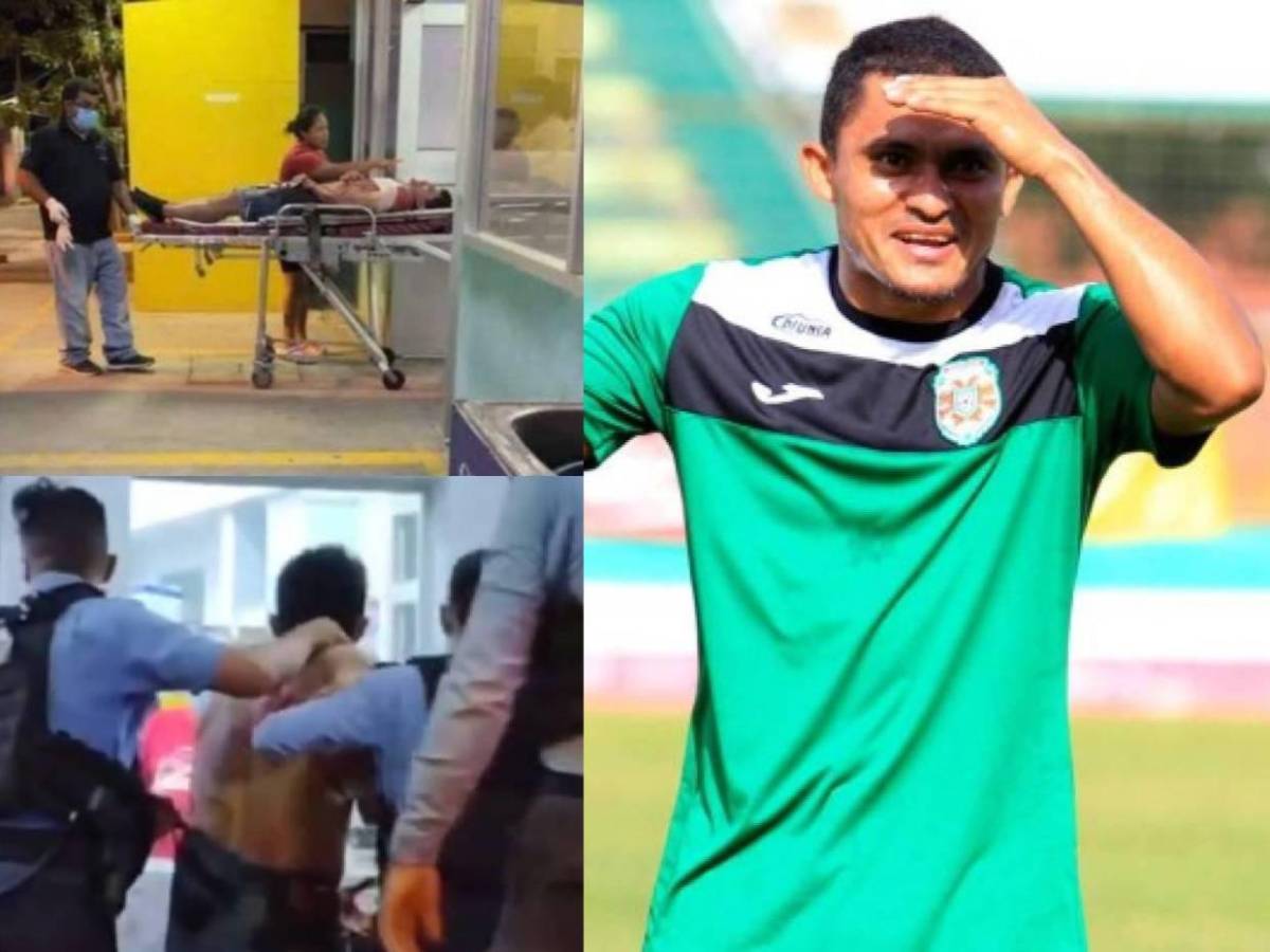 Impactante: Momento en que el futbolista Ñangui Cardona llega al hospital tras ser apuñalado