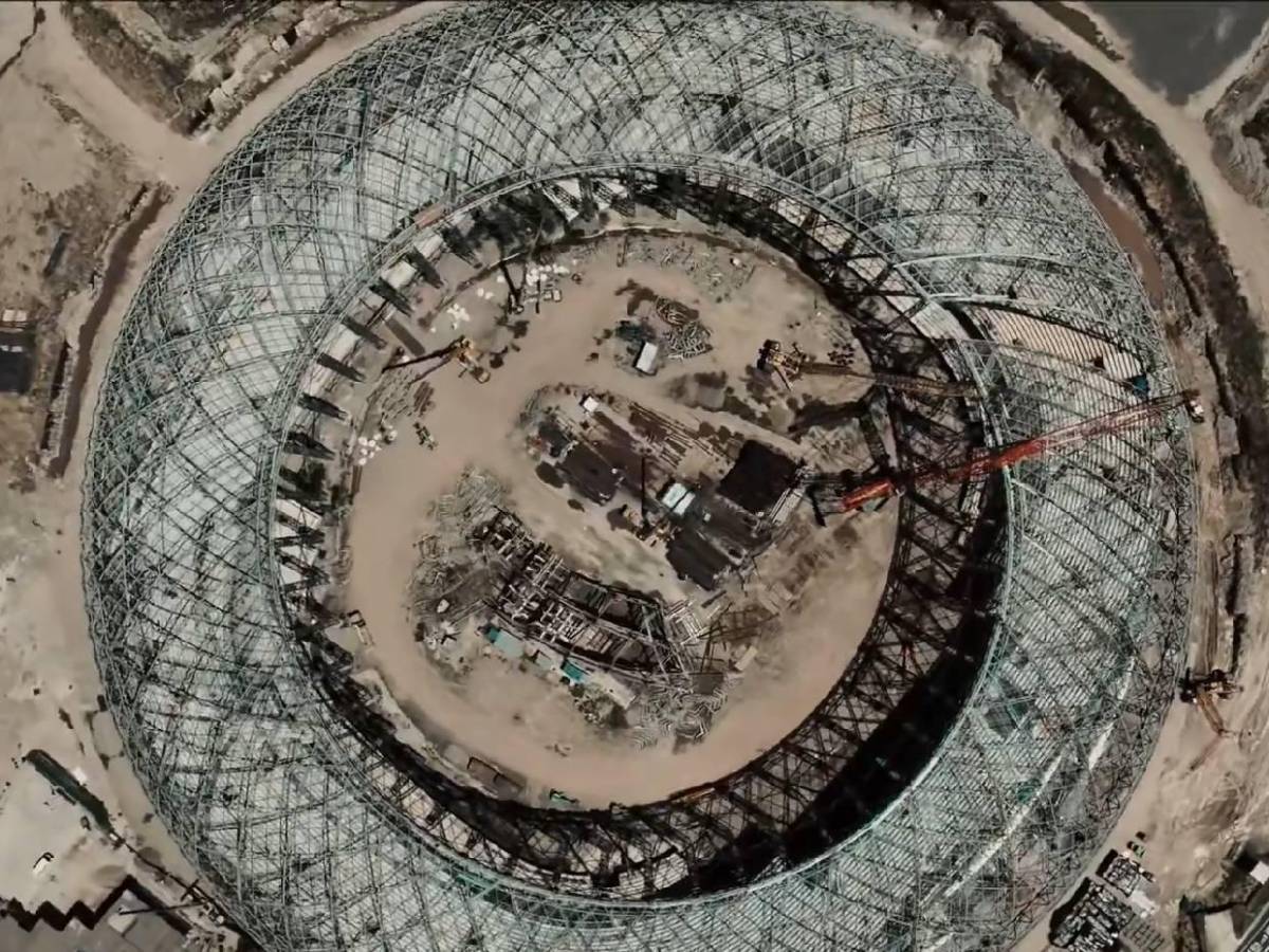 El Salvador hace historia: Así avanza la construcción del estadio más grande de Centroamérica
