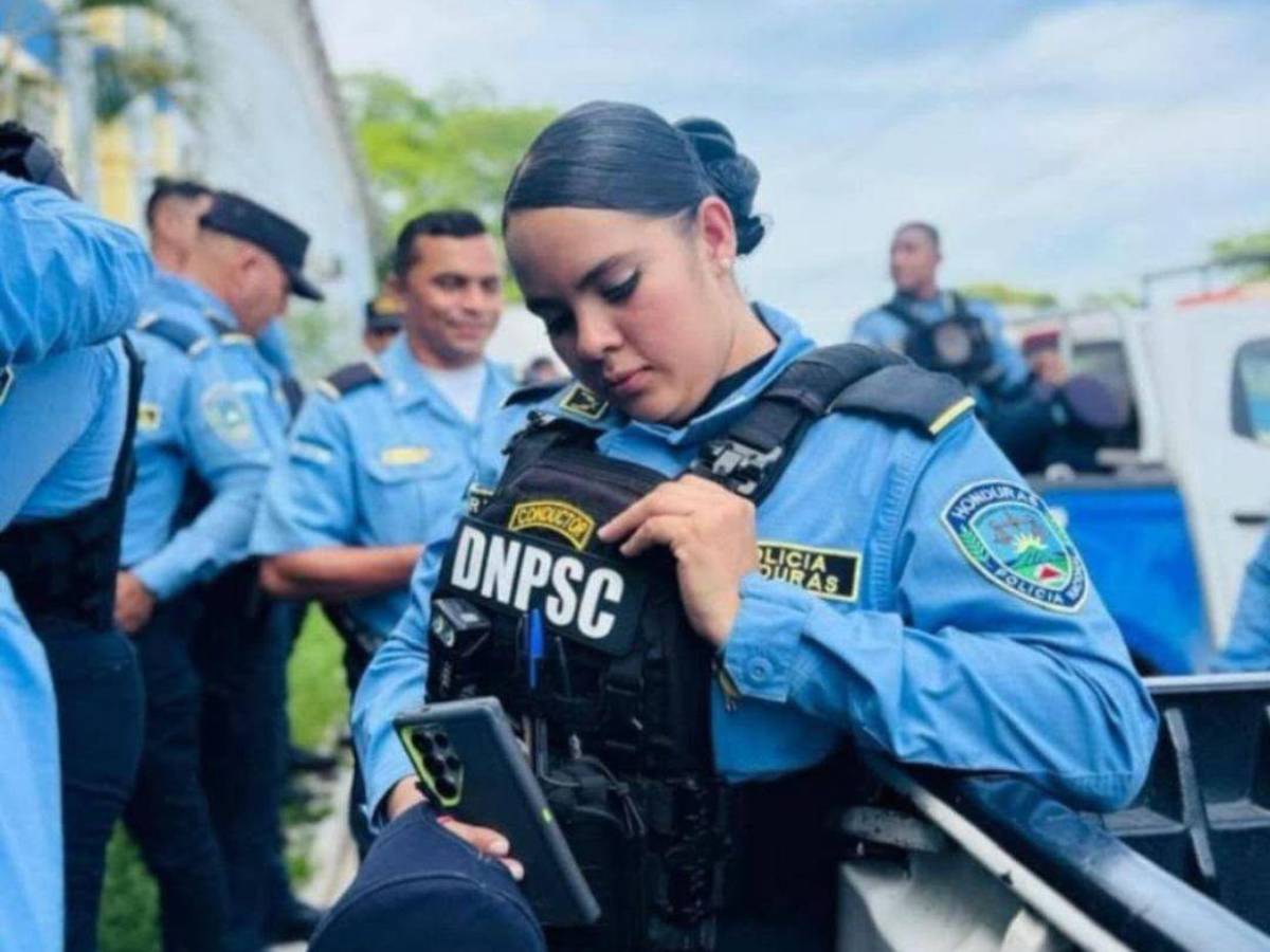 Te fuiste, mi niña: Conmoción en Danlí por muerte de la policía Esmelin Herrera