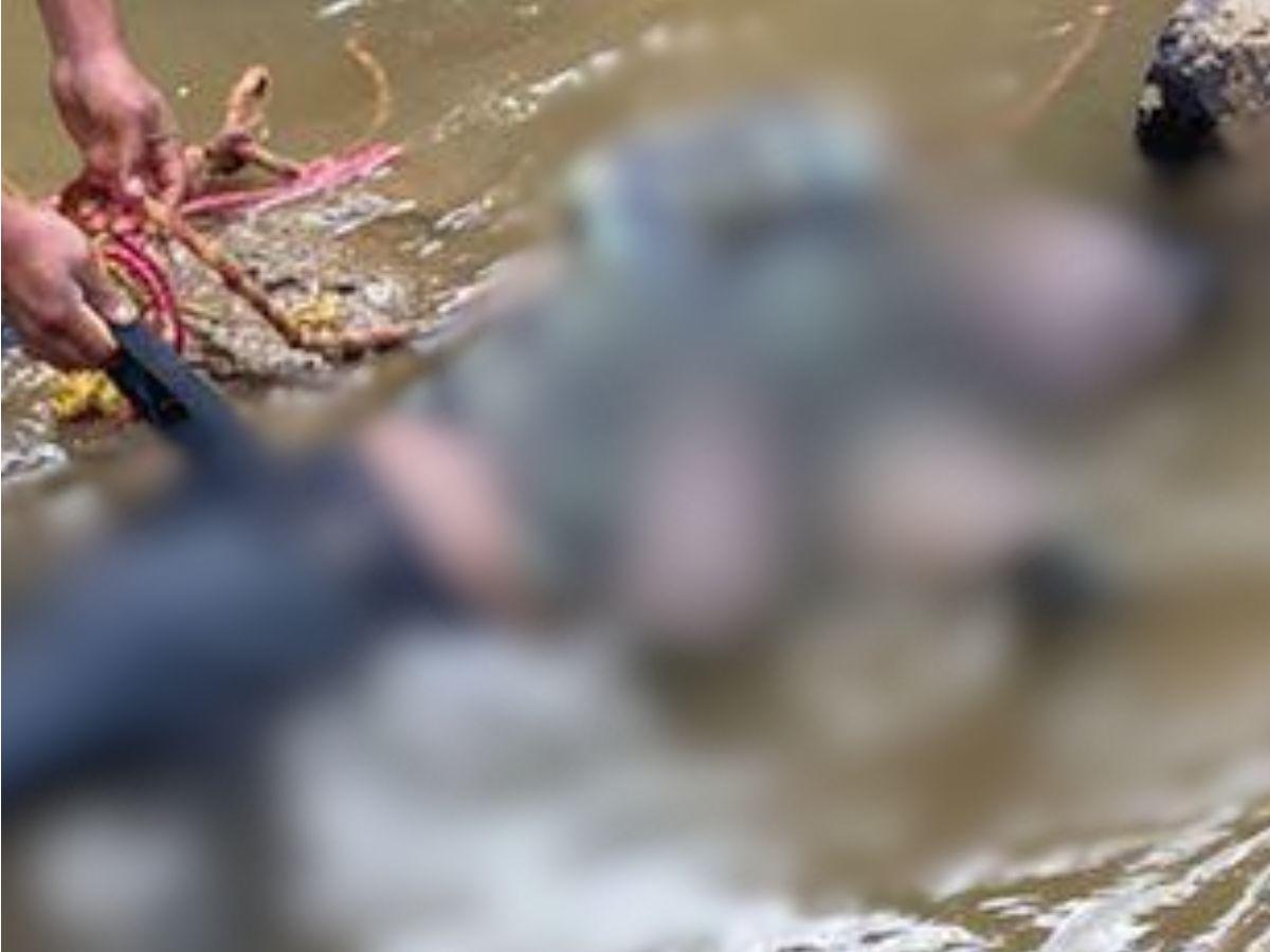 Dilver Ruiz murió ahogado tras  salvar a su hija cerca del río Patuca