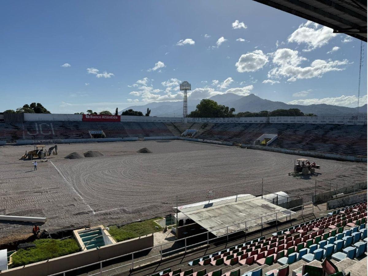 Así avanza la renovación del estadio Ceibeño: Será una completa belleza