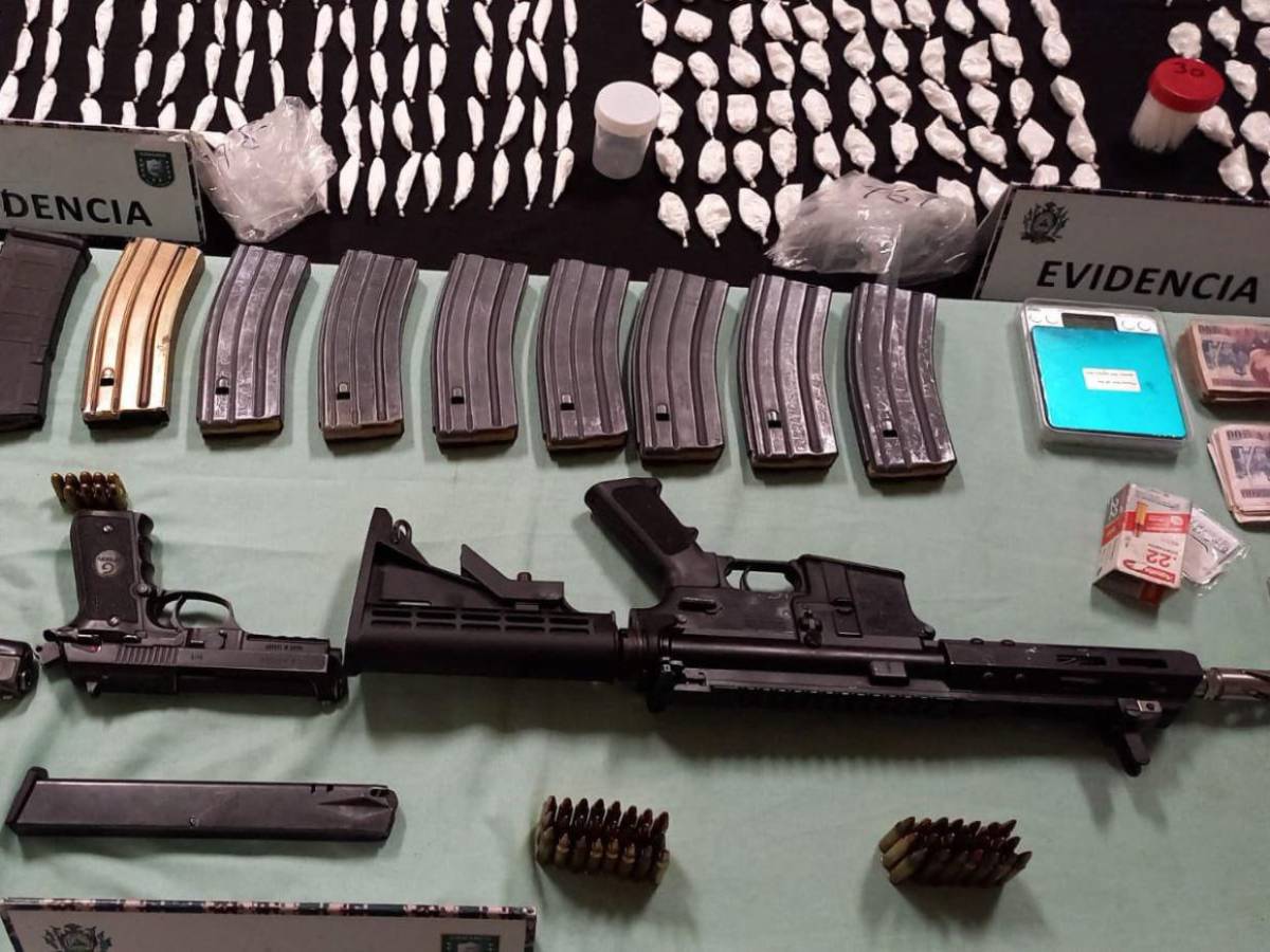 En posesión de arsenal y droga detuvieron a miembro de cártel en Honduras