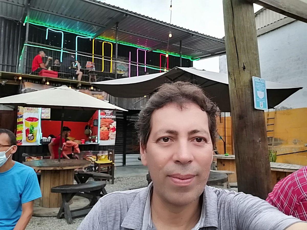 Romel Galo, exempleado de la Alcaldía de Choloma, que estaría detrás de la estafa Unifín