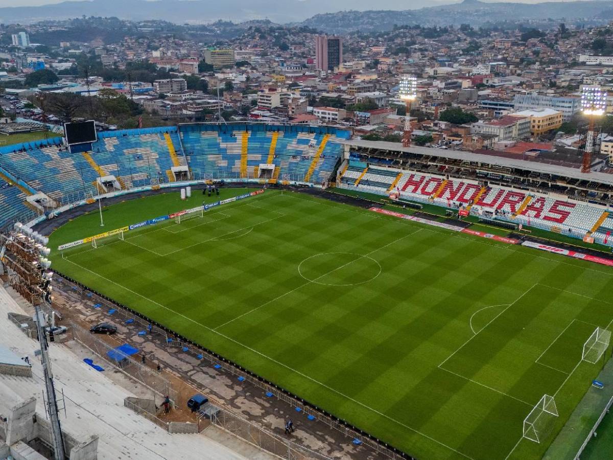 ¿Qué le están haciendo?: Los nuevos arreglos que tendrá el estadio Nacional de Tegucigalpa