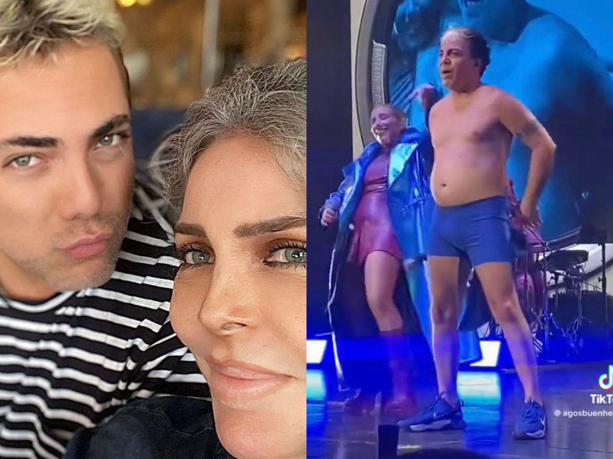 “Sano y humilde”: Verónica Castro defiende a Cristian de las críticas por show en Argentina