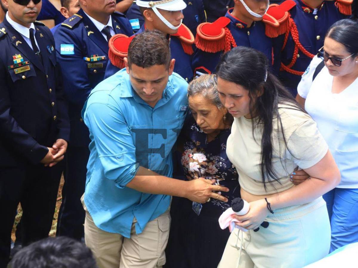 Luto y dolor en la familia de Kevin Pérez, el policía que salvó a un niño en SPS