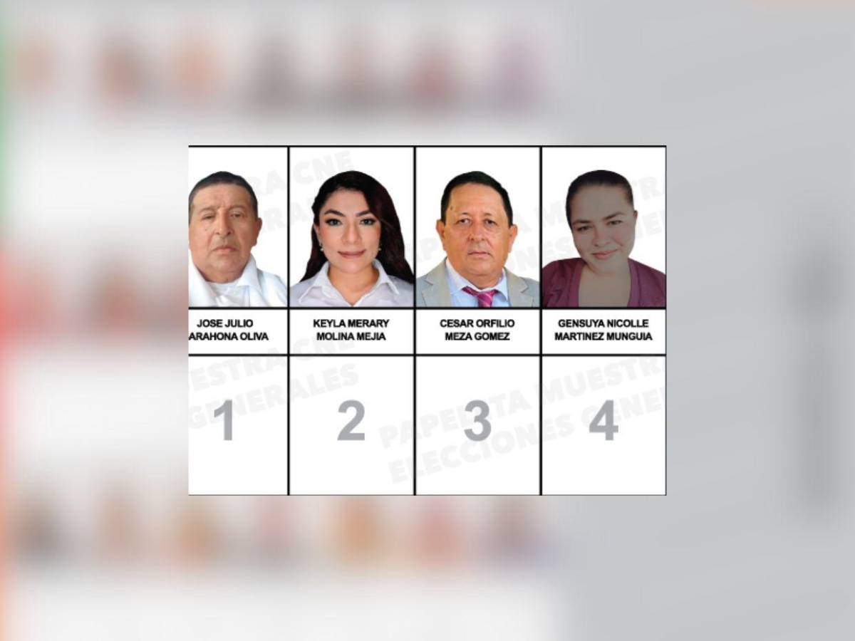 Sin Cálix, con un exmagistrado del TSE y otros rostros: candidatos a diputados por Olancho