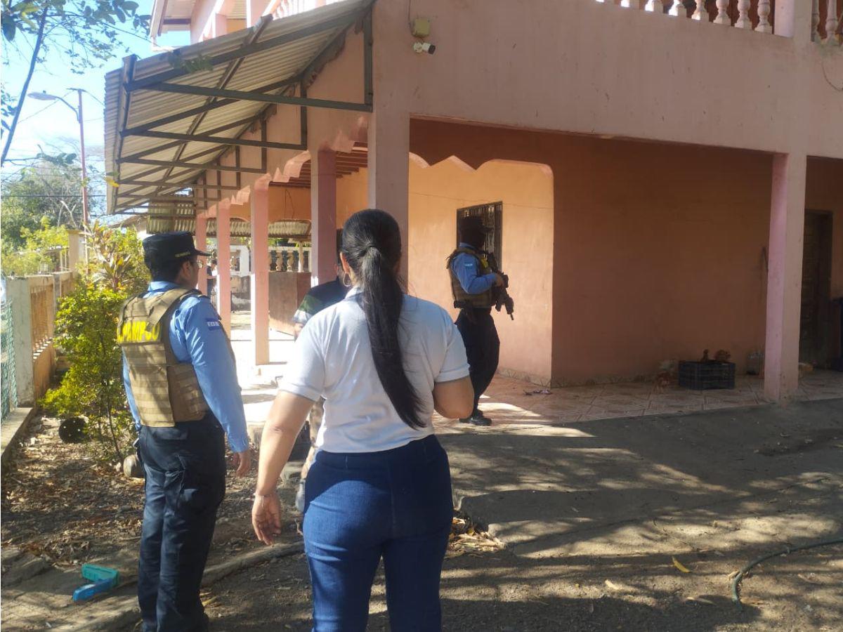 Aseguran bienes de “Los Benjamins”, estructura criminal en Nacaome, Valle