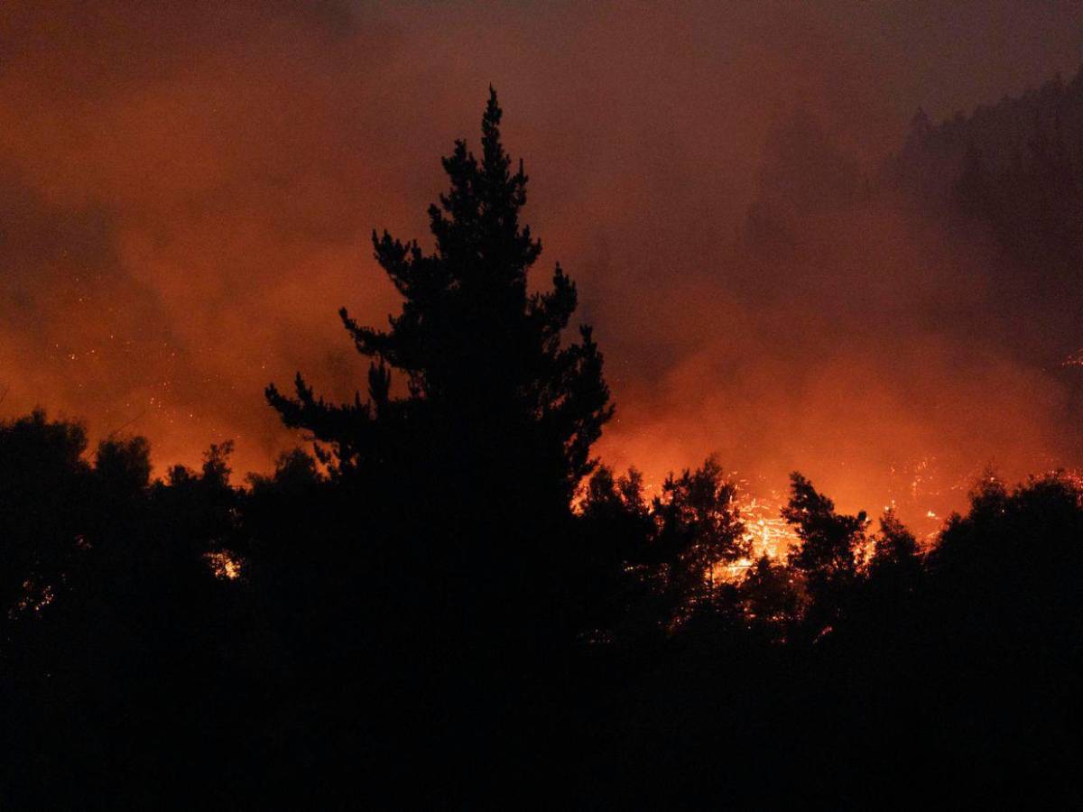 Megaincendios arrasan el sur de Chile y autoridades decretan estado de catástrofe
