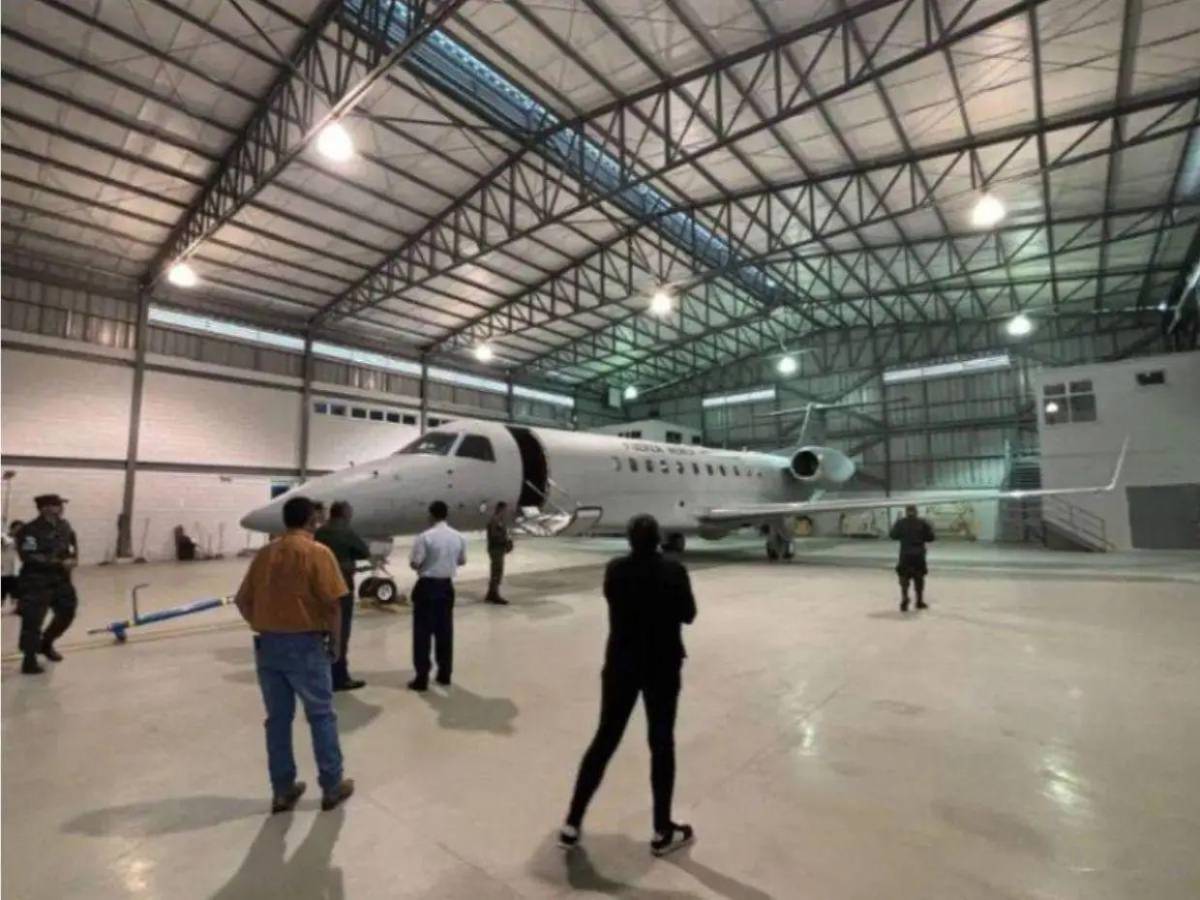 FOTOS: Así es el lujoso Embraer Legacy 600, jet presidencial que el gobierno de Honduras subasta