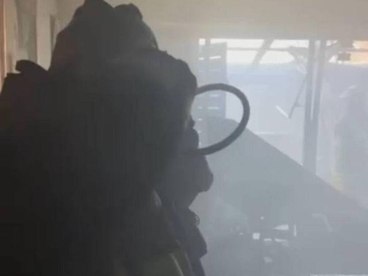 Así quedó el apartamento que explotó en la capital; hay dos adultos mayores heridos