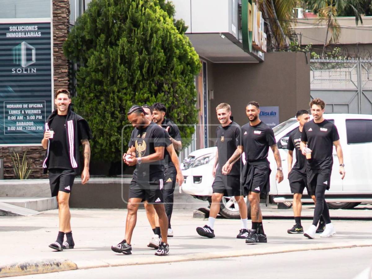Campeón del mundo camina por las calles de SPS: LA FC disfruta previo a enfrentar a Real España