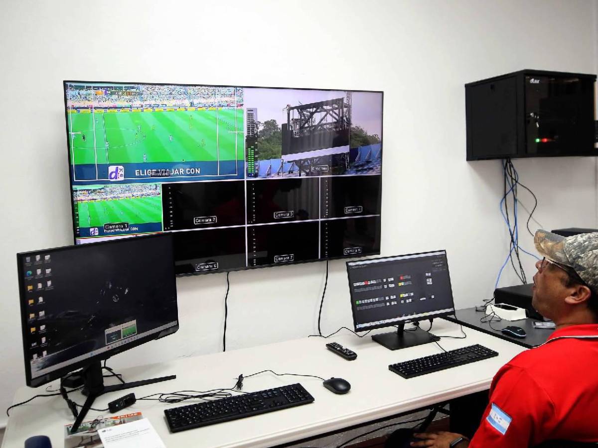 Un lujo total: Así quedó la moderna pantalla gigante en el estadio Nacional de Honduras