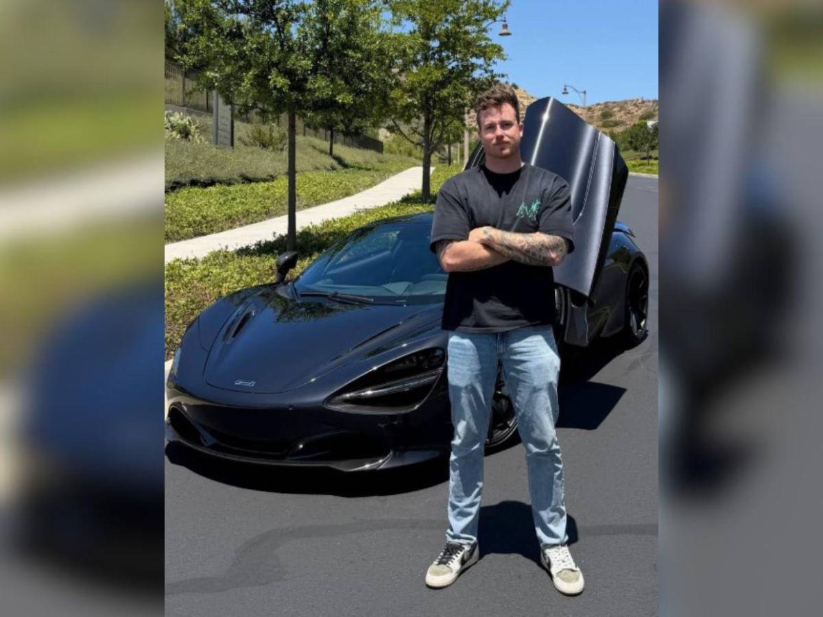 Tragedia en California: influencer James Wehr muere tras estrellarse en su McLaren