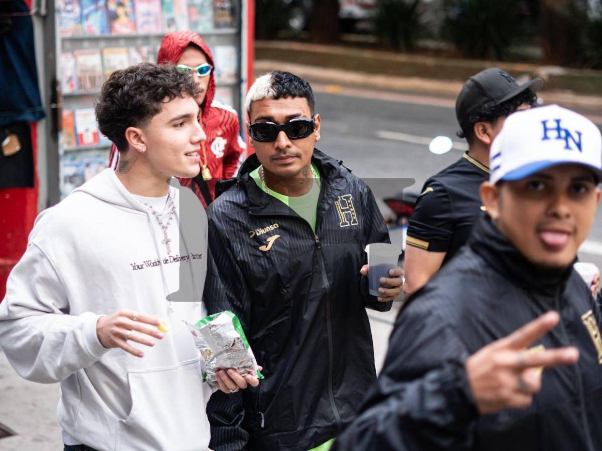 De compras y turisteando: así disfrutaron los tiktokers hondureños previo al partido contra Brasil