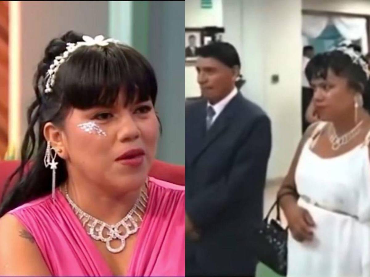 La “novia fugitiva” de Perú revela su verdad: “Vi a mi novio besándose con otra”