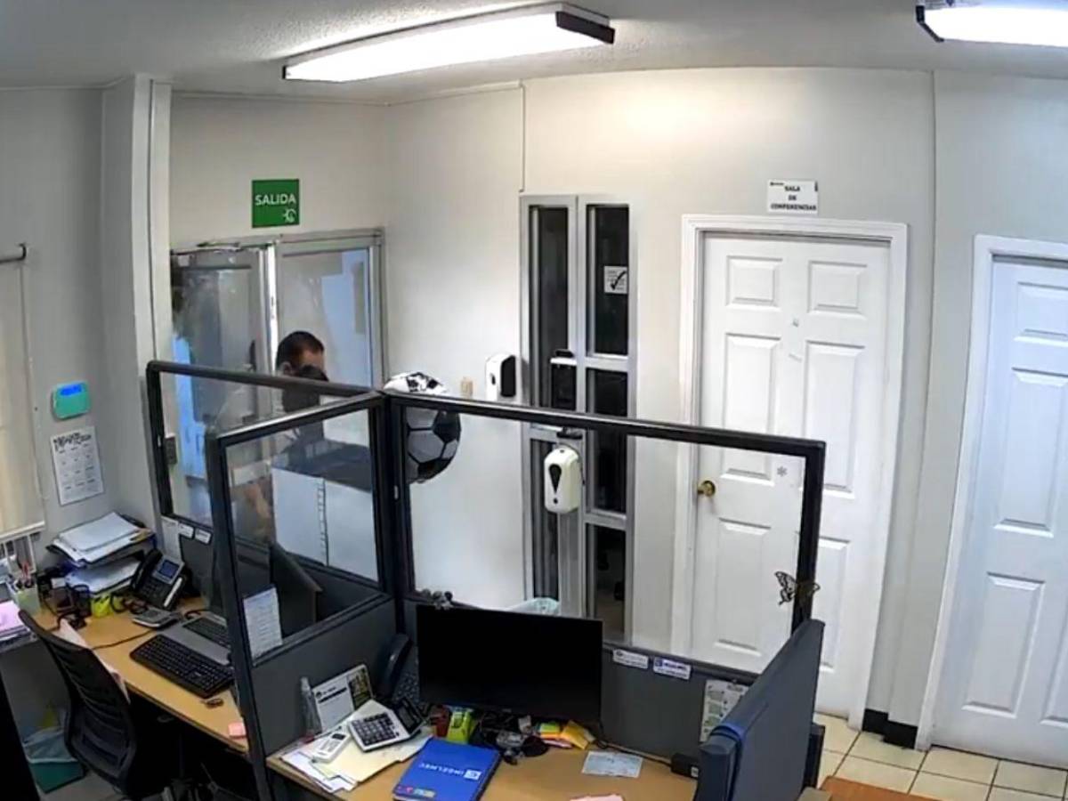 Cámaras de seguridad captan a empleados de bodega antes de colapsar cerro