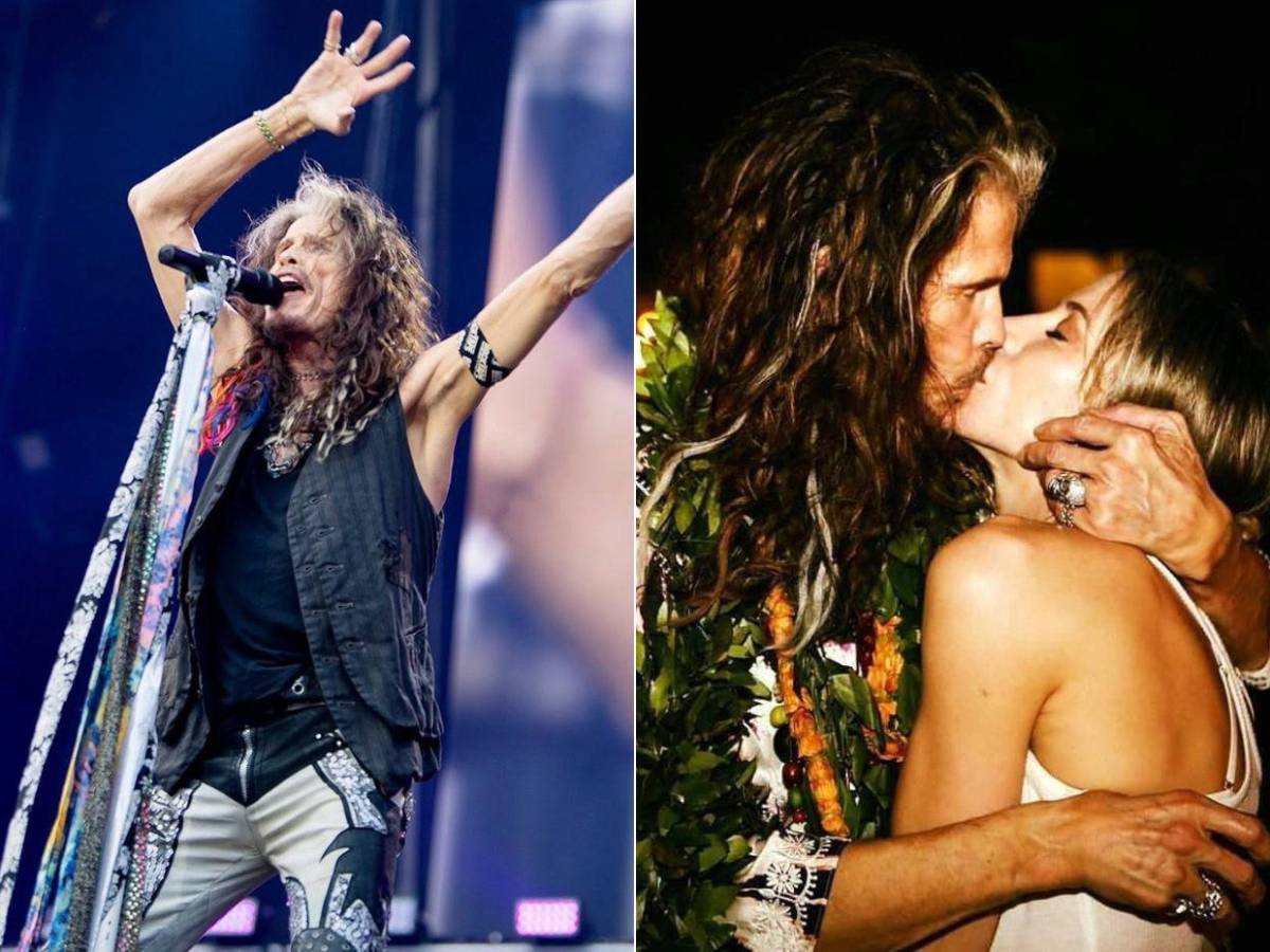 Steven Tyler, cantante de Aerosmith, enfrenta rumores de ruptura con su novia 39 años menor