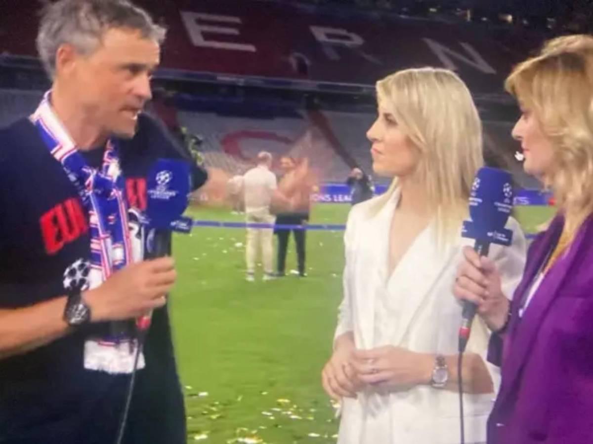 Luis Enrique tuvo una tensa pelea con periodista tras ganar la ´Champions´: Revelan el motivo