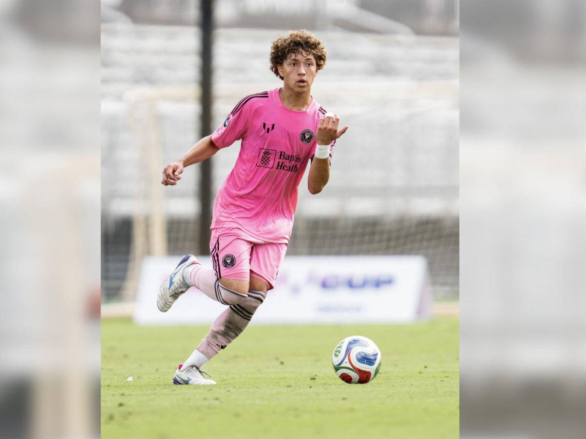 Quién es Leandro Padilla, el joven de 16 años del Inter Miami llamado a la Selección Mayor