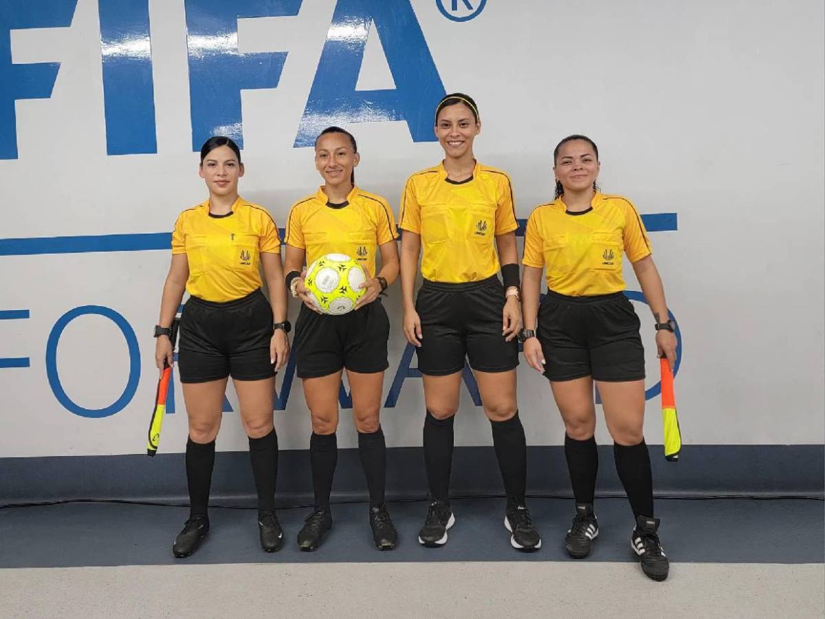 Nolvia Hernández, la hermosa árbitra hondureña que roba suspiros en redes sociales