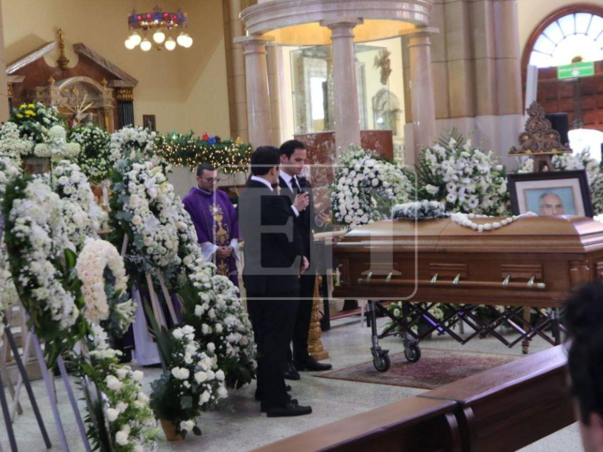 Emotivo adiós a Emilio Larach: familia, colaboradores y amigos se despiden del querido empresario