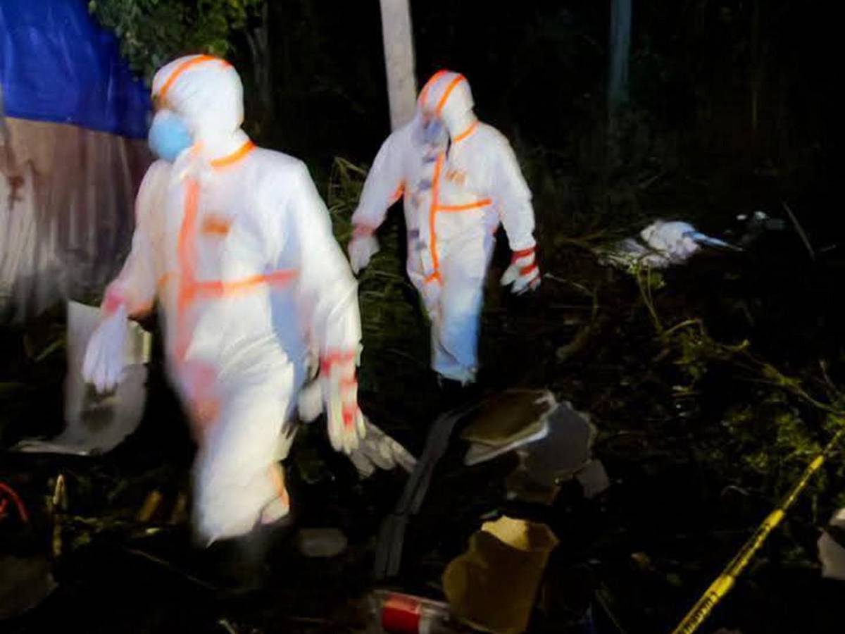 ¿Cómo retiran el letal cianuro de la zona del accidente en Quimistán?