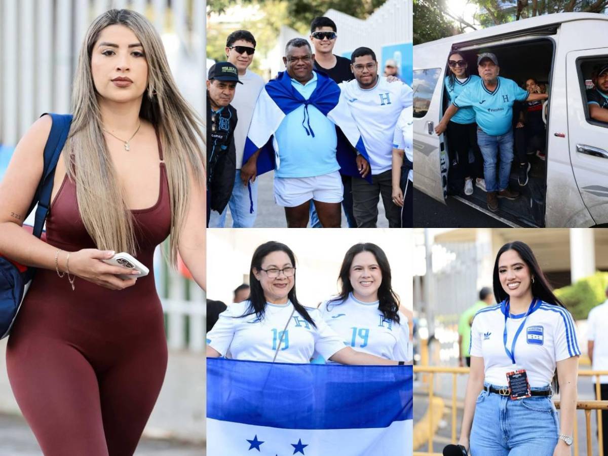 Linda chica y el pollo son la sensación: Ambiente previo al Costa Rica vs Honduras