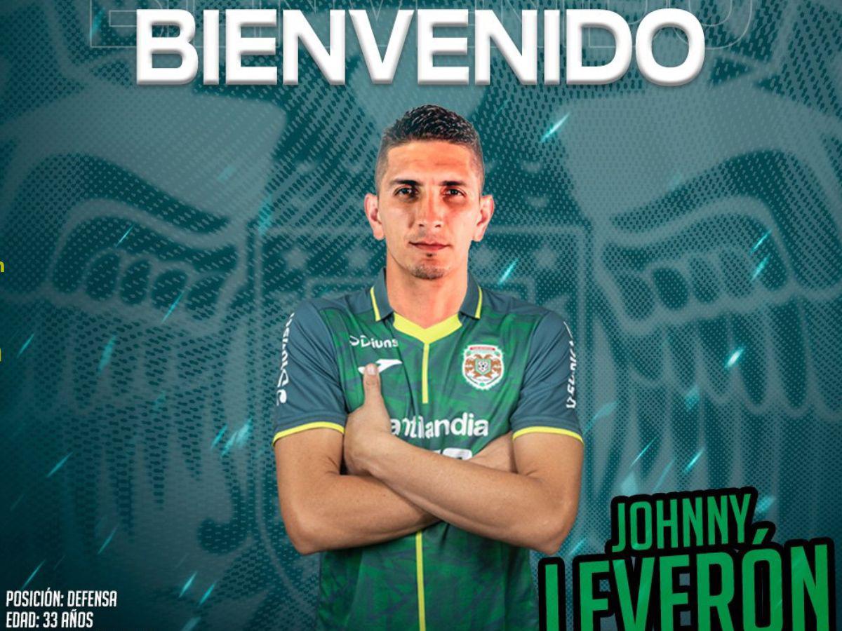 Johnny Leverón se convierte en nuevo fichaje del Marathón para el Apertura 2023
