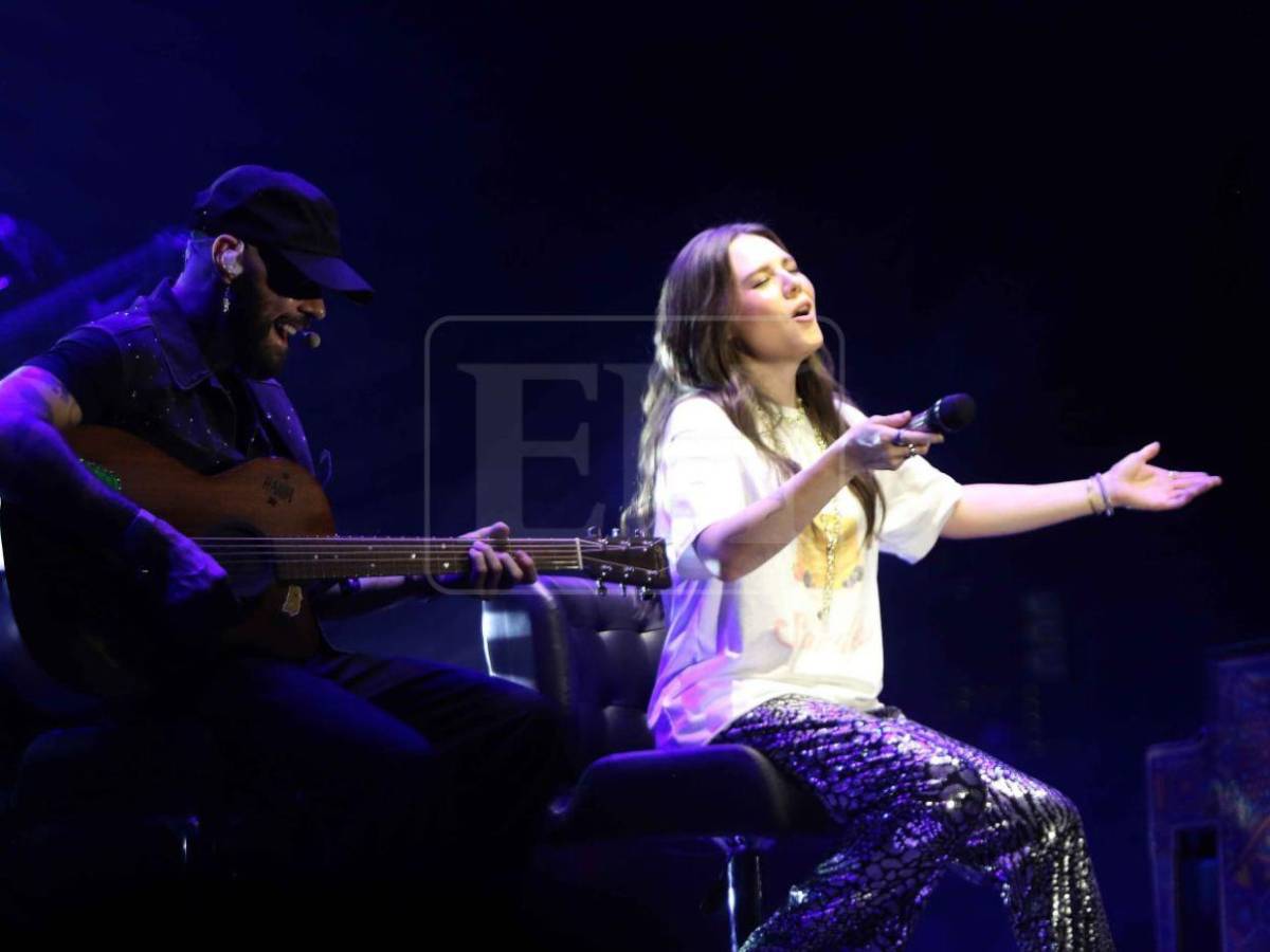 “Corre”, “Dueles” y “La de la mala suerte”: lo mejor de la noche con Jesse & Joy en Tegucigalpa