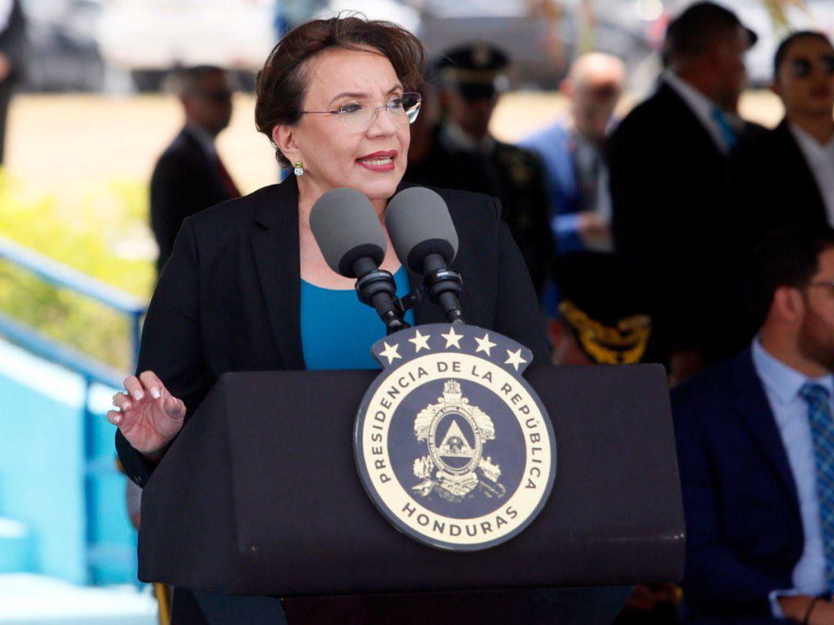 Xiomara Castro: “Se recibirán nuevos helicópteros y se repararán otros”