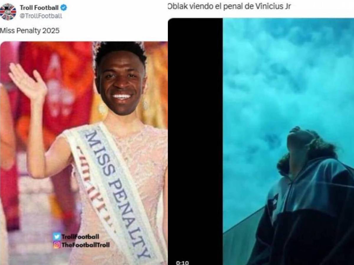 Los divertidos memes que dejó fallo de penal de Vinicius con Real Madrid ante el Atlético