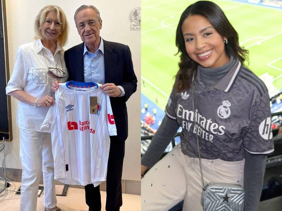 ¿Cómo le hicieron llegar la camiseta de Olimpia a Florentino Pérez, presidente de Real Madrid?