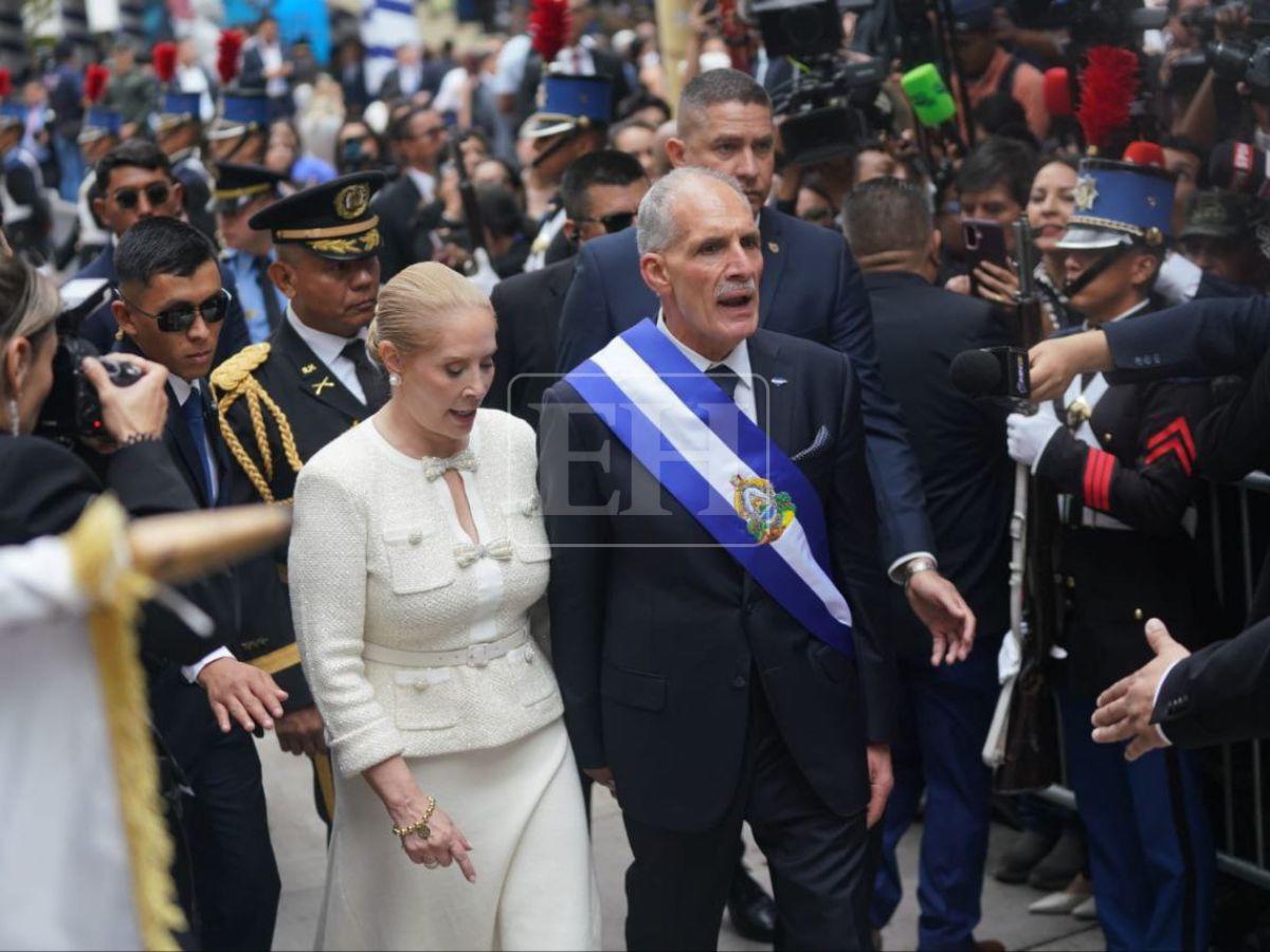 Coloridos y elegantes: así lucieron diputadas y diputados en la toma de posesión de Asfura