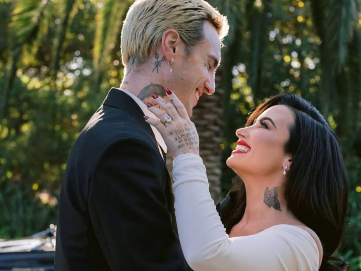 Demi Lovato se casa con Jordan Lutes en una ceremonia íntima en California