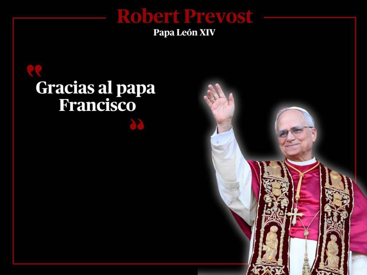 Frases de León XIV, el nuevo Papa: llama a la unidad y a la paz