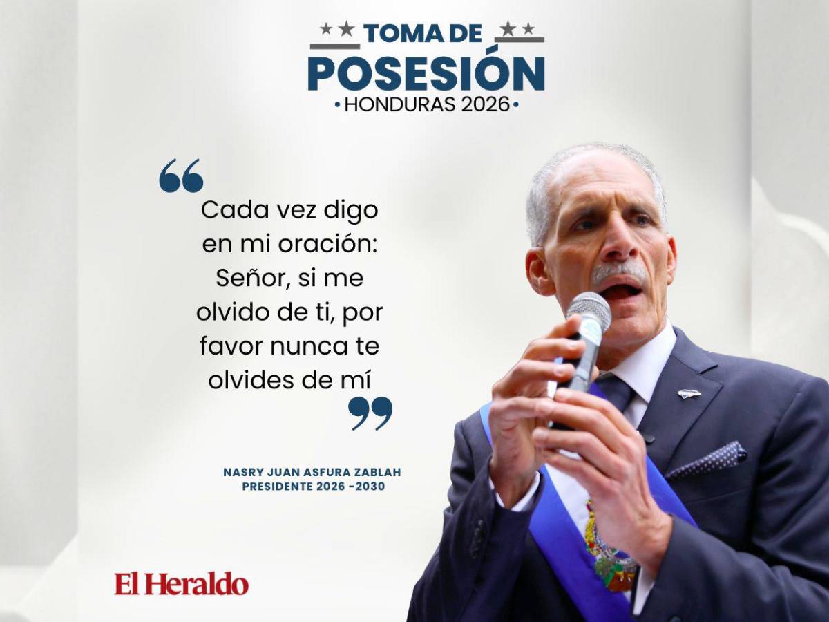 Entre agradecimiento a Dios y al pueblo hondureño: las mejores frases de Nasry Asfura